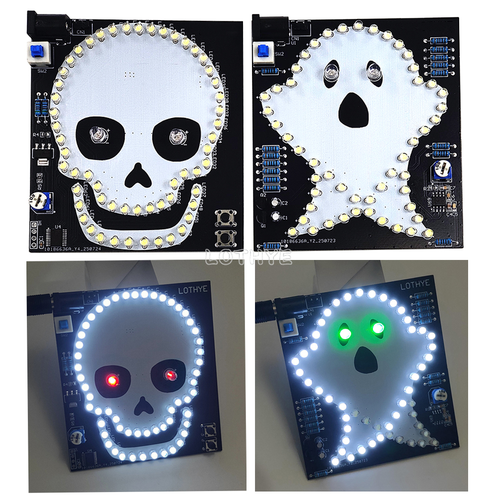 Electronics Repair School - DIY Electronic Kit Skull Ghost Dynamic
