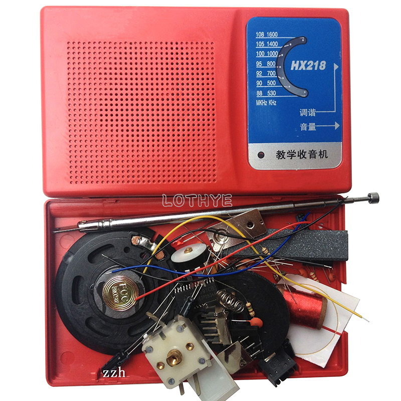 FM AM Red Radio Production DIY - Electronics Repair School avis et prix