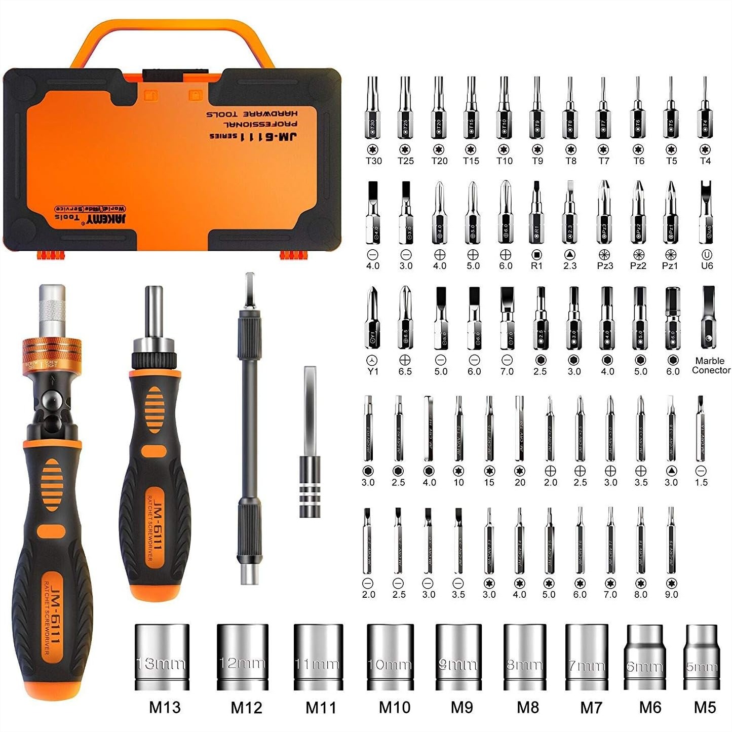 69 in 1 Magnetic Ratchet Screw - Electronics Repair Images avis et prix