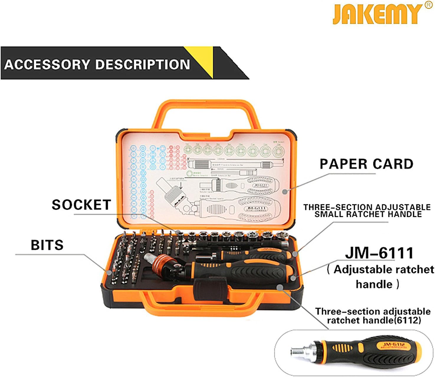 69 in 1 Magnetic Ratchet Screw - Electronics Repair Images avis et prix