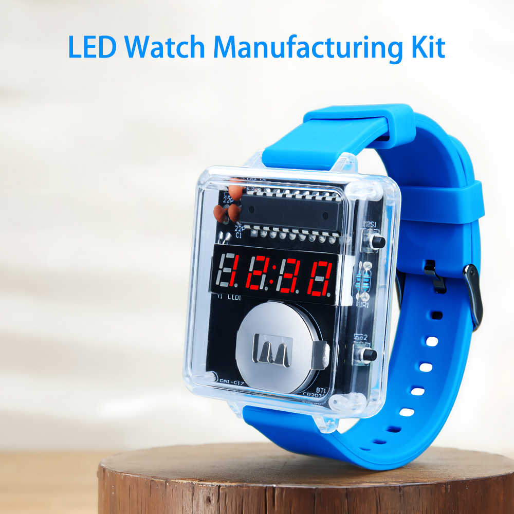LED Digital Tube Display Watch - Electronics Repair School avis et prix