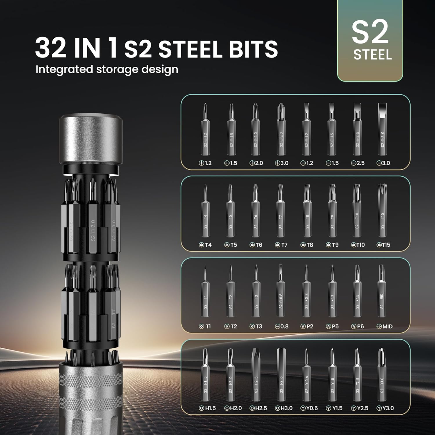 32 In 1 Precision Screwdriver  - Electronics Repair Images avis et prix