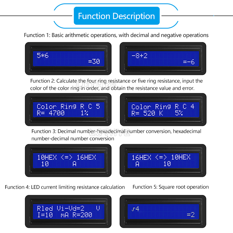 Mini Calculator DIY Electronic - Electronics Repair School avis et prix
