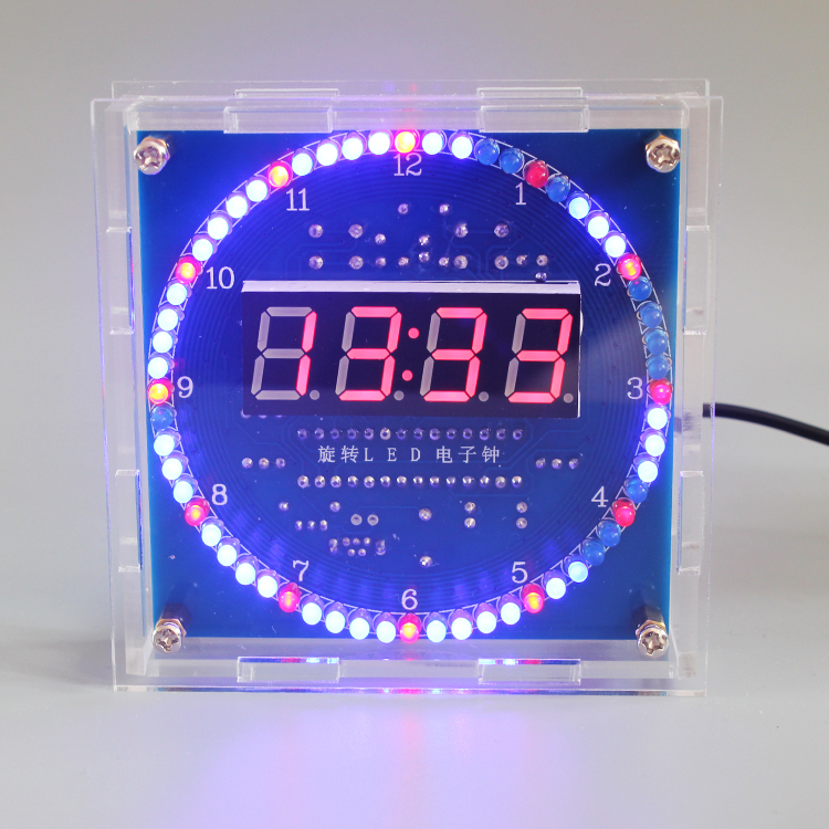 DIY Rotating LED Electronic Di - Electronics Repair School avis et prix