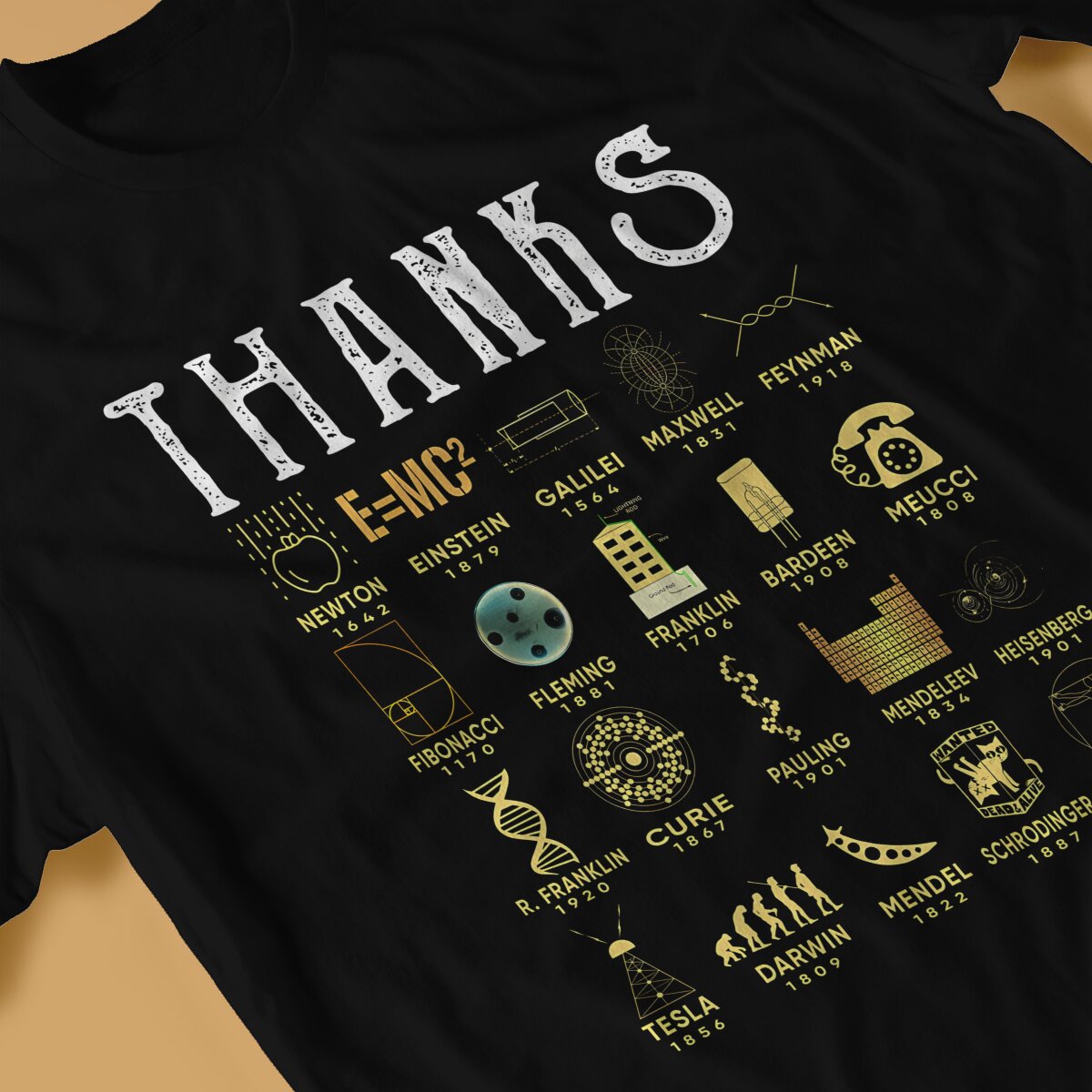 Thanks Scientists Graphic TShi - Electronics Repair School avis et prix