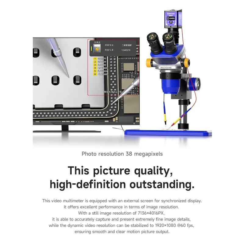 Action2 Video Multimeter Micro - Electronics Repair Images avis et prix